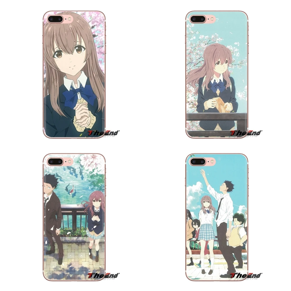 Мягкие прозрачные чехлы для LG Spirit Motorola Moto X4 E4 E5 G5 G5S G6 Z Z2 Z3 G2 G3 C Play Plus Mini anime A Silent Voice |
