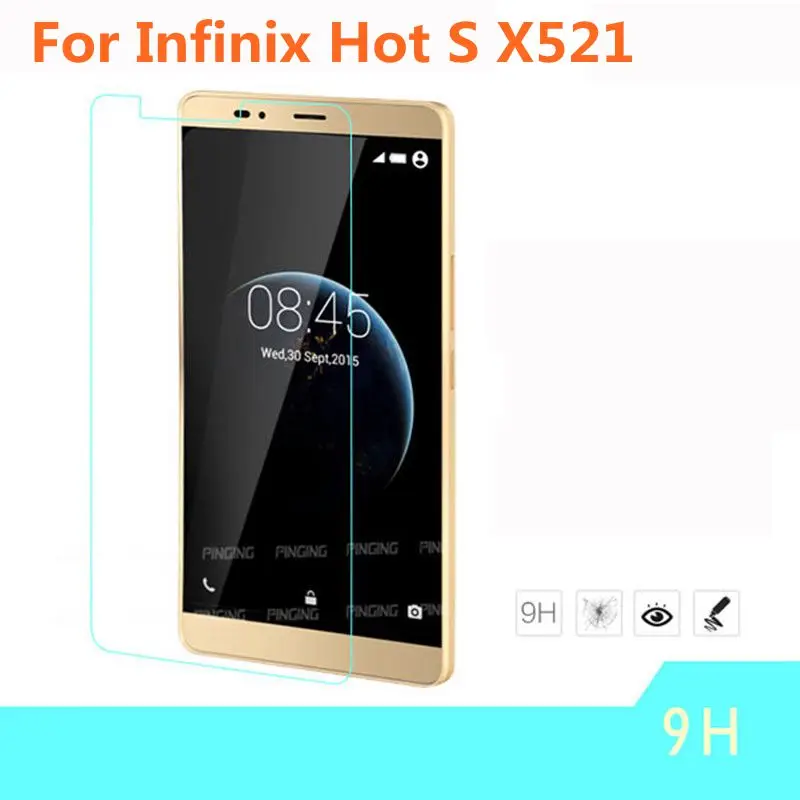 Infinix Hot S X521 Оригинальное закаленное стекло 9H Высококачественная защитная пленка Взрывозащищенная Защита