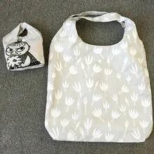 Многоразовая складная сумка мультяшная рекламная сумка для покупок на заказ