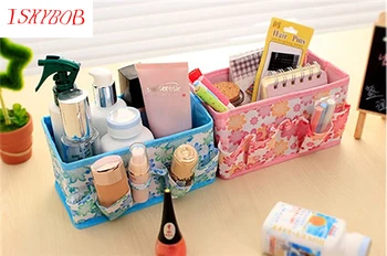 

LOUS Folding Multifunction Makeup Cosmetic Storage Box Container Jewelry bag