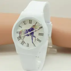 Новые электронные Уиллис Для женщин Водонепроницаемый Кварцевые Casual Наручные часы мультфильм силиконовые женские часы pengnatate