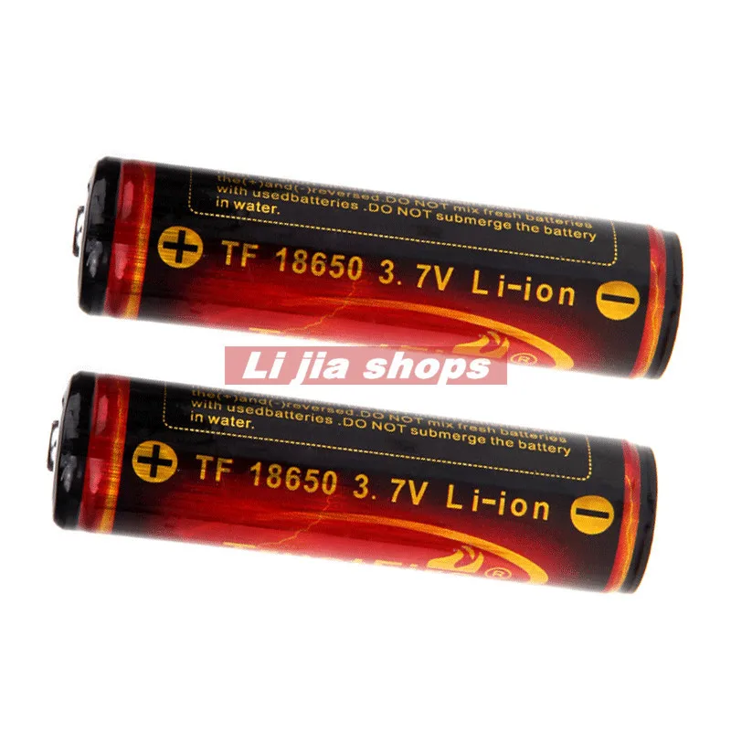 4 шт./лот Trustfire 18650 аккумулятор 3,7 v 3000 mAh фонарь для камеры фонарик 18650 аккумуляторные батареи