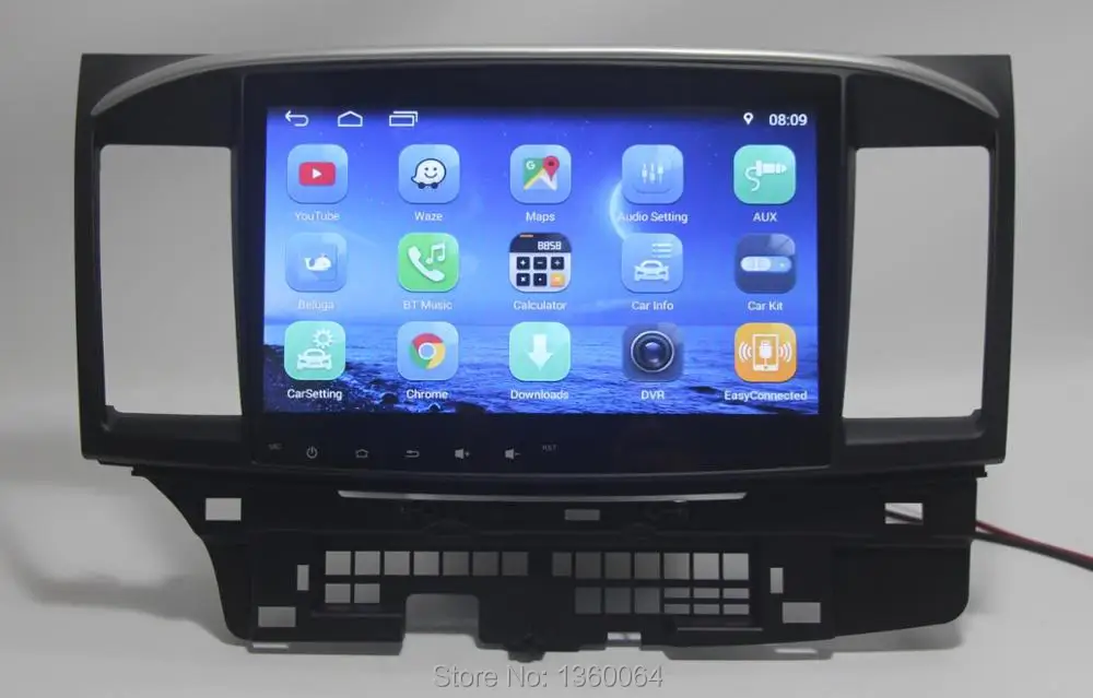 Top Nedehe 2G+32G Octa Core Android 8.0 Car Radio Stereo For Mitsubishi Lancer 2008- 2010 2011 2012 2014 2015 Car GPS Navigation 5