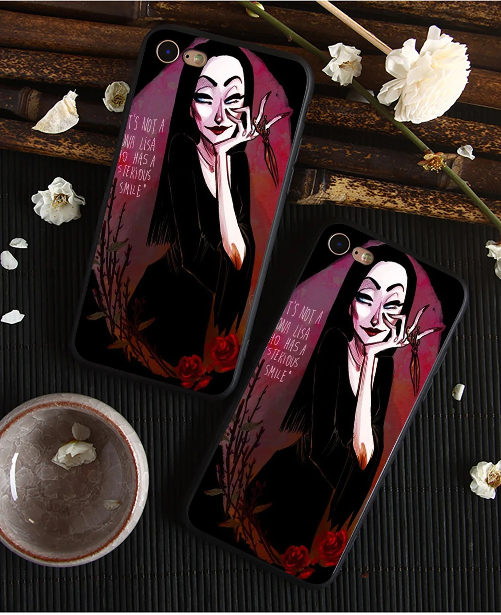 Weday Addams family чехол для телефона Apple iPhone 8 7 6 6S Plus X 5 5S 5C Мягкий Силиконовый Модный чехол - Цвет: 10135