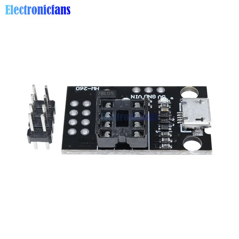Макетная программная плата для ATtiny13A/ATtiny25/ATtiny85/ATtiny45|development board|board developmentboard board |