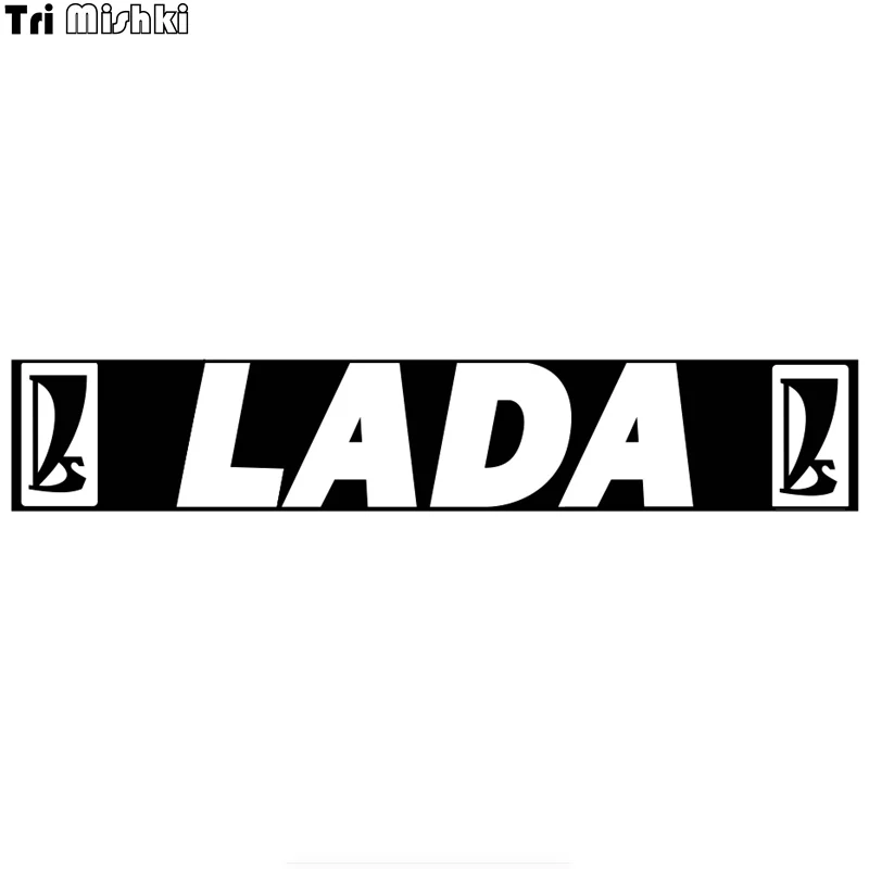 

Tri Mishki HZX318# 10.3*58cm lada car sticker auto funny car stickers