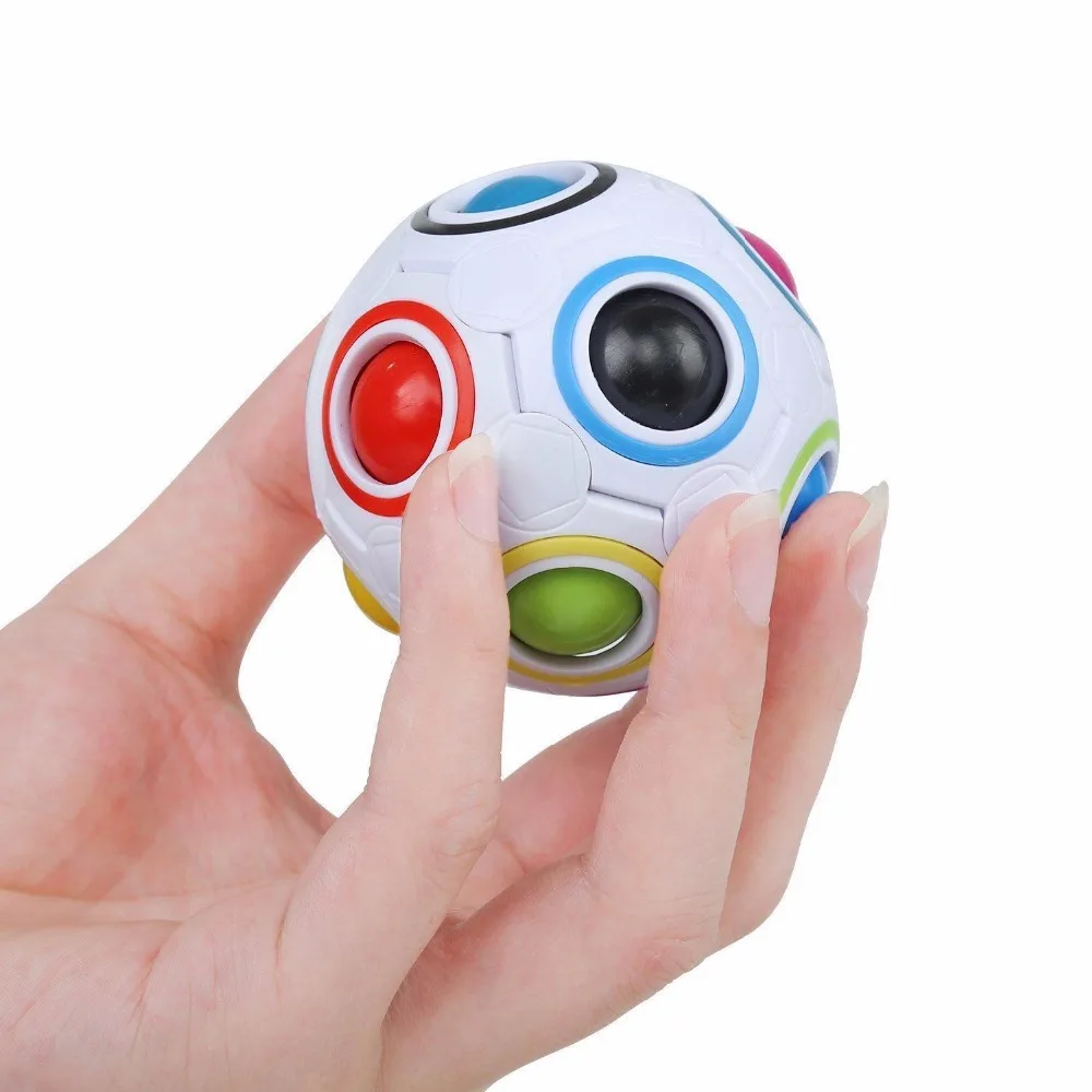 Волшебный Радужный шар, Куб 3d головоломка игра игрушки для детей и взрослых