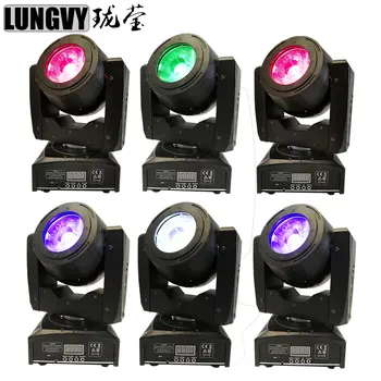 

Free Shipping 6pcs/Lot 60W Moving Head Beam Light Spot Lighting Dj Set Christmas Lights For Stage Event Party