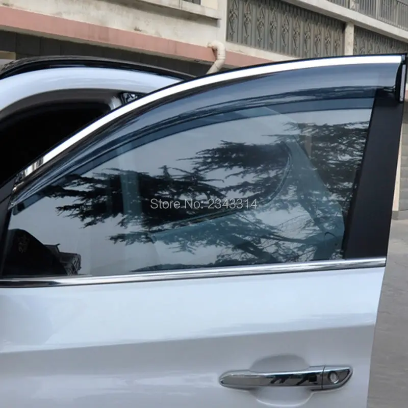 For Hyundai Tucson 2015 2016 Side Window Visor Vent Shades Sun Rain