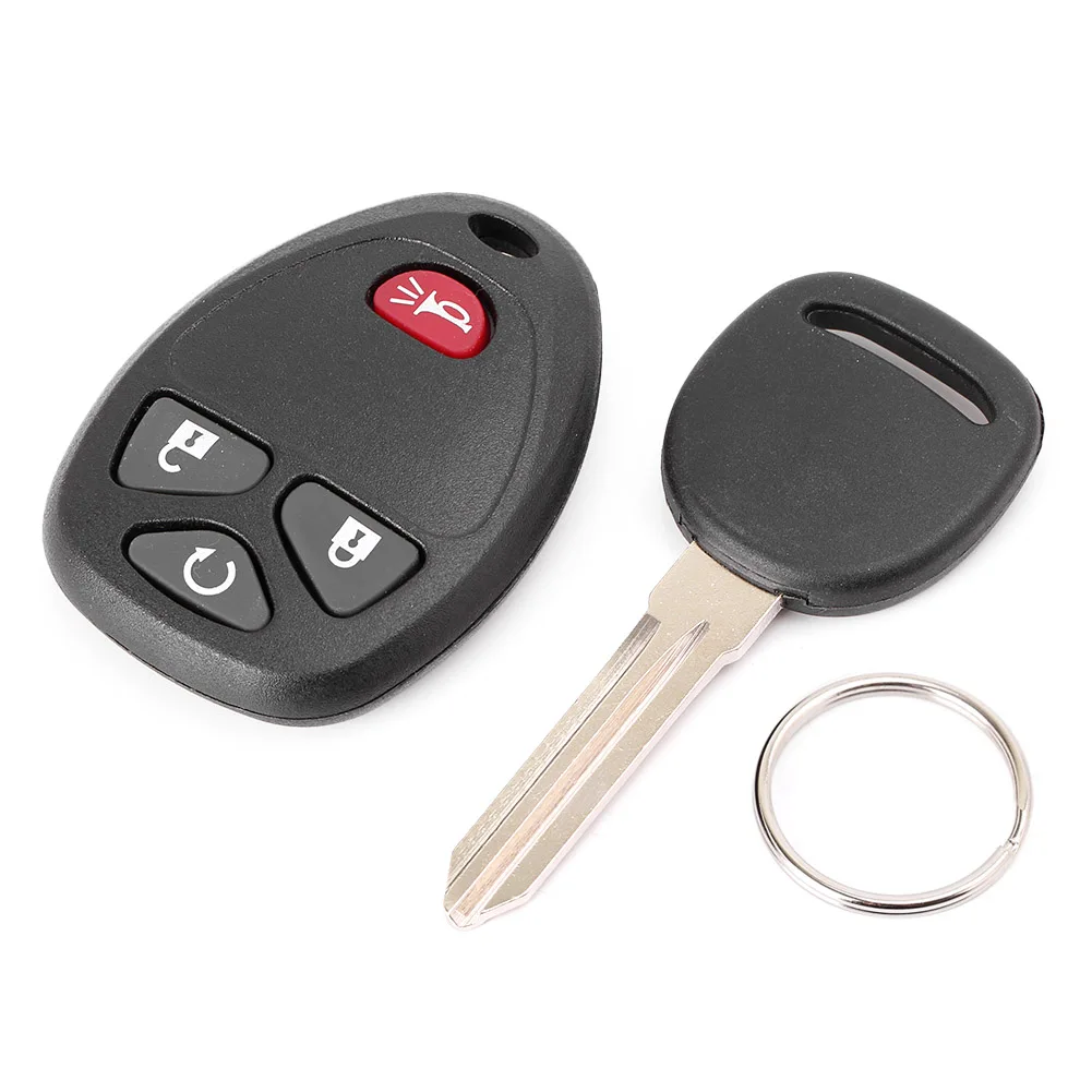 1PCS Auto 4 Bottom Keyless Remote Car Key Fob For