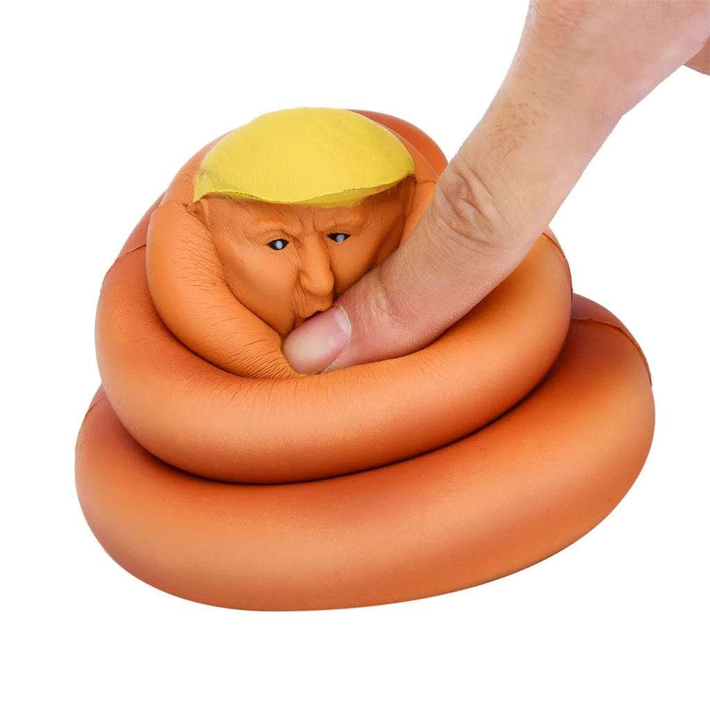 Squishies мультфильм Poo крем ароматический медленный рост снятие стресса squeever