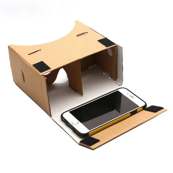 Высокое качество DIY Google Cardboard виртуальной реальности VR мобильный телефон 3D очки для просмотра 3,5-5," экран Google VR 3D очки