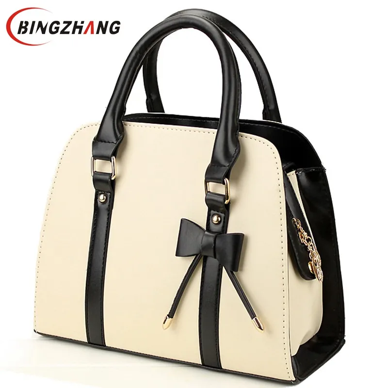 

2016 New Fashion PU Leather Handbag Women Shoulder Messenger Bags Shell bags lady handbags Free Shipping L4-996