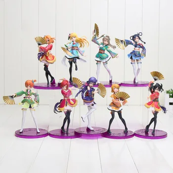 

15-19cm Anime Love Live Figure School Idol Project PVC Action Figures Toys Honoka Kousaka Project Action Figure Toy
