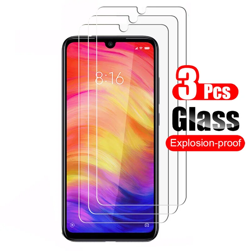 Защитное стекло закаленное для Xiaomi Redmi Note 7 3 шт.|Защитные стёкла и плёнки| |