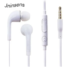 3,5 мм вкладыши стерео наушники вкладыши силиконовые наушники с микрофоном Микрофон для samsung Galaxy S3 S4