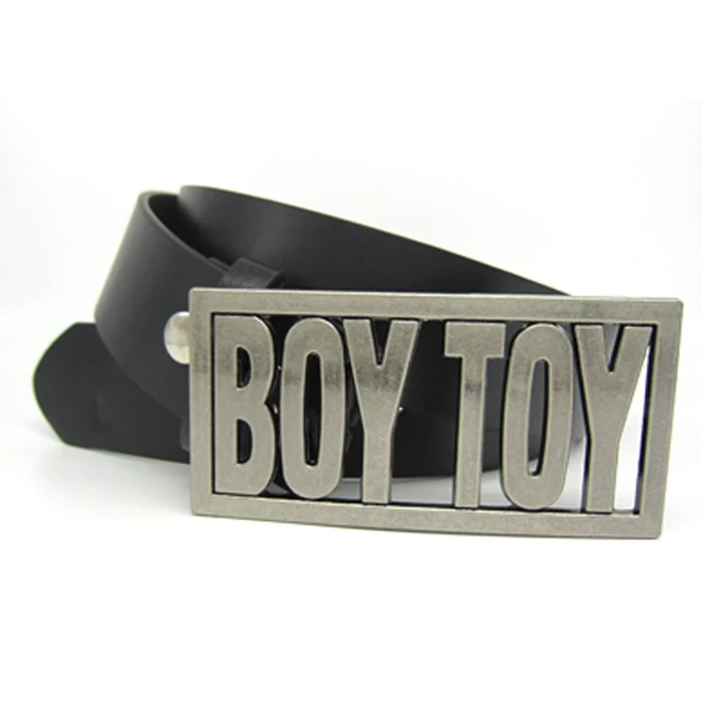 Madonna Like a Virgin Boy Toy Belt Buckle white or black PU leather belt Removable in Buckles