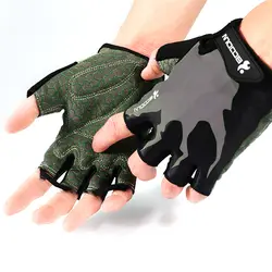 Спортивные перчатки для спортзала половина пальца дышащие Тяжелая атлетика фитнес-перчатки гантели Мужские Женские бодибилдинг