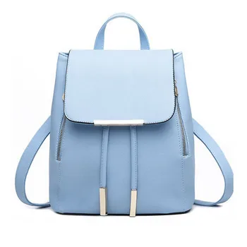 

OCARDIAN Backpack Women Female Korean Version High QualityLeather Schoolbags Travel Shoulder Bag Mochila Feminina M22