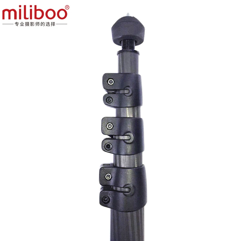 Miliboo портативный MTT702B(без головы) штатив из углеродного волокна для профессиональной камеры видеокамеры/видео/DSLR стенд, стабильный дизайн