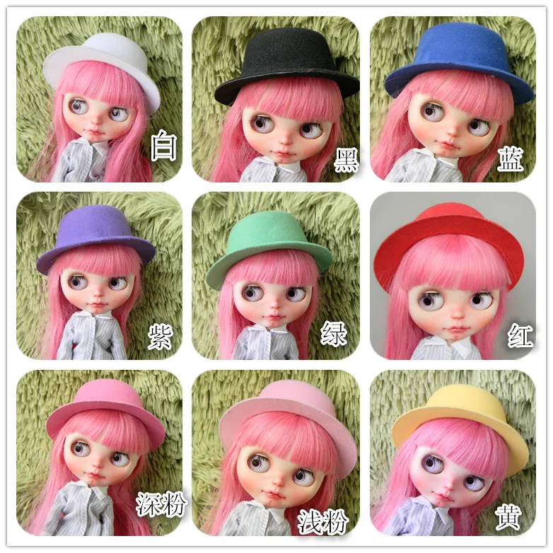 1 шт шляпа для куклы Blyth, azone, 1/6 аксессуары для куклы шляпа