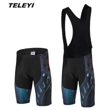 TELEYI gear черный велотрусы для мужчин велосипед с подкладкой шорты рукав спортивная одежда MTB Одежда для мужчин Ropa Ciclismo maillot