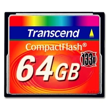 Карта памяти Transcend 64GB CF 32GB 16GB высокоскоростная профессиональная карта CF 133x8 GB 4GB компактная вспышка для DSLR камеры HD 3D видео