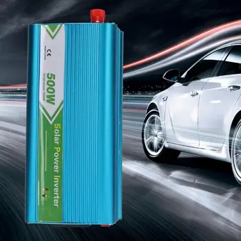 

500W Auto Home Power Inverter Converter Car Charger Sine Wave DC12V To AC220V