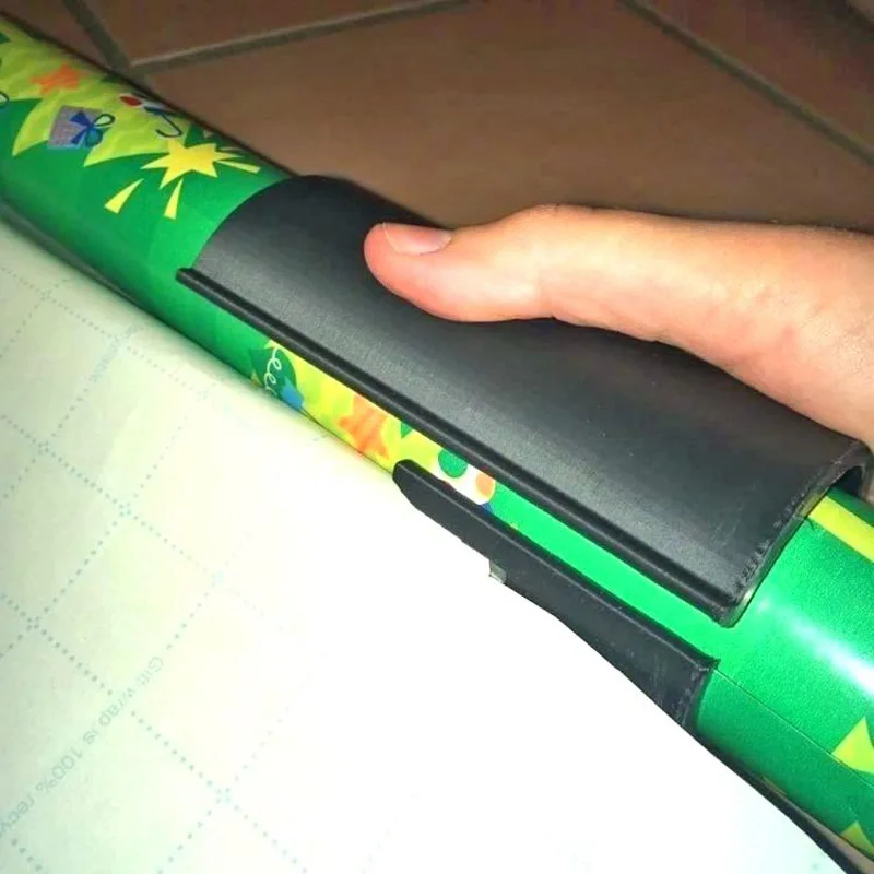 

Dropshipping Gift Wrapping Paper Cutter Christmas Gift Packaging Makes Tool Easy Sliding Cutting Paper Roll Cutter