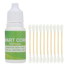 10 мл прибор для удаления родинок с ватным тампоном для кожи моль для ног Кукуруза бородавка Лечение Уход за кожей Инструмент