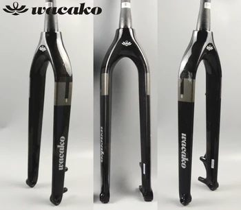

2017 wacako Fork 29er mountain bike carbon mtb fork Bicicletas Rigid Tapered Thru Axle 15mm bicycle Fork super light carbon fork