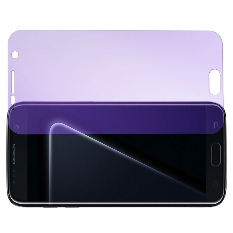JGKK 2.5D анти синее закаленное стекло для Samsung Galaxy S7 синий протектор экрана S6 9H
