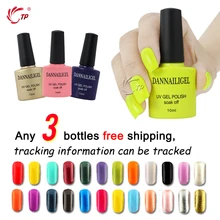 Blink Gel 3pcs/lot Dannail Gel 10ml Long Lasting Soak Off UV Gel Nail Polish Nail Art