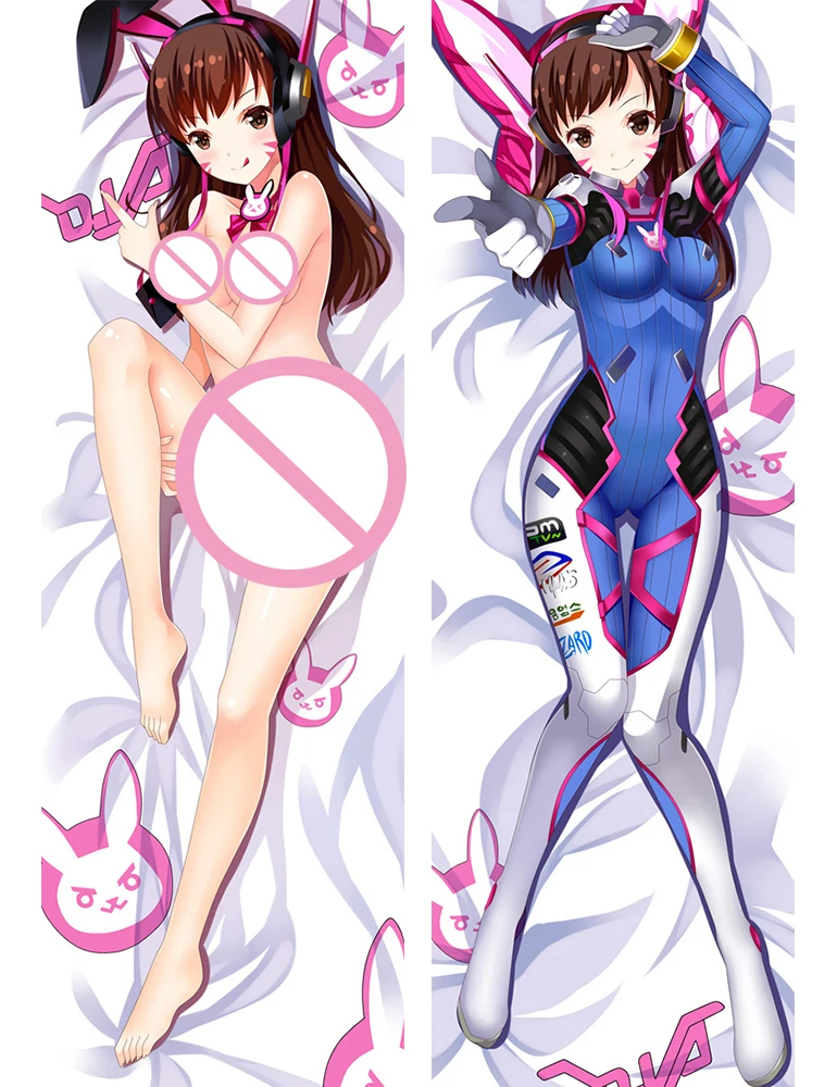 2017 обновленная японская аниме otaku Dakimakura герой ow D.Va Чехол для подушки
