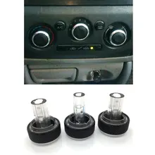 Maçaneta de ar condicionado para mazda 323, botão de controle de calor de liga de alumínio para protege haima happin