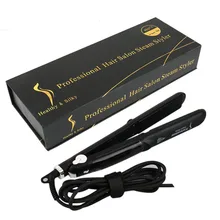 Профессиональный керамический паровой выпрямитель для волос двойного назначения для салонов личного использования инструмент для укладки волос выпрямитель