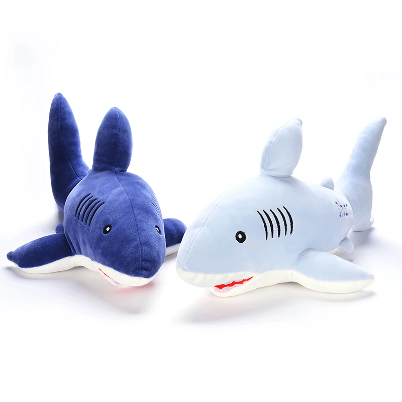 Plush Ocean Shark Simulation Toys Cute Super Soft ...