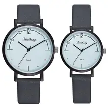 Drop Shipping Relogio Couples Watch Leather Quartz Watch Fashion Sport Clock Men's Watches Women's Watches Gifts Sevgili Saati