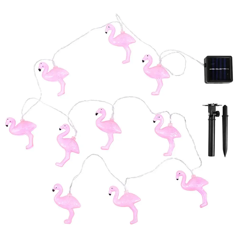 

Kaigelin LED Solar Light String Flamingo Shaped 10/20 LED Lights Chain Waterproof Flashing Decoration Garden Outdoor lamp