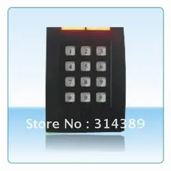 EM4100 125 кГц клавиатуры wiegand26/34 двойной светодиодной голубой подсветкой 12 В эпоксидной упакованы R40K корпус РФ reader