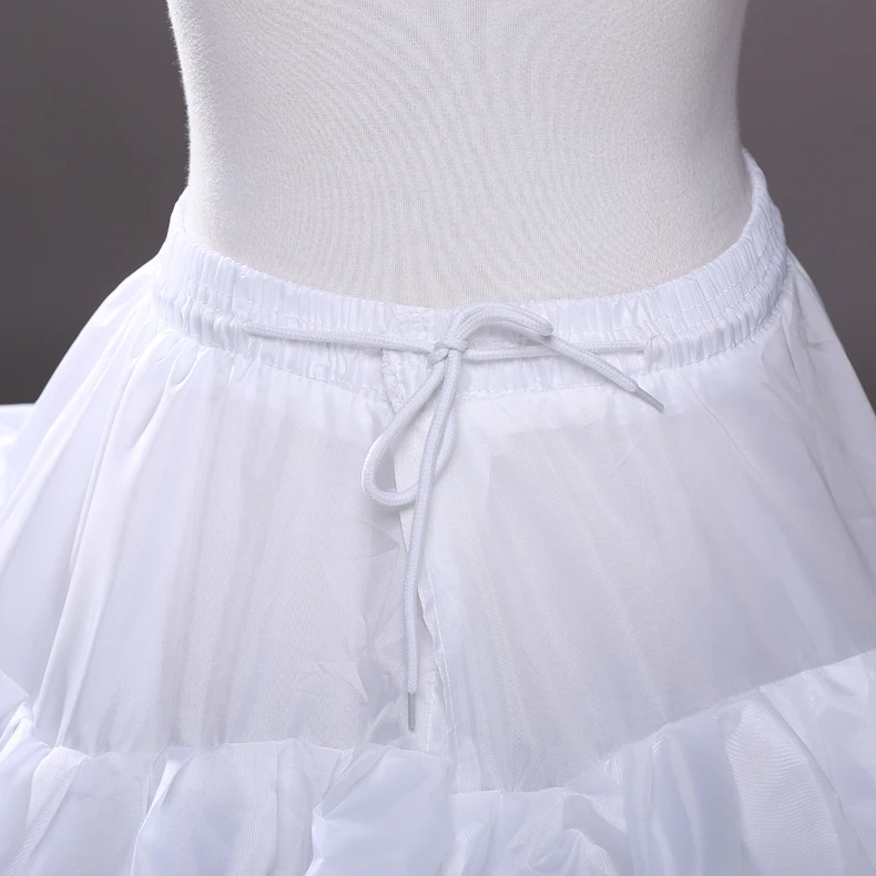 Высококачественный белый 6 Нижняя юбка с кринолином кринолиновый подъюбник Нижняя юбка для свадебного платья свадебное платье