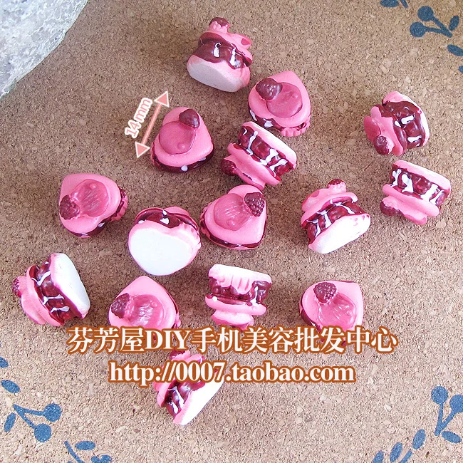 

50pcs/lot flat back resin Sandwich cookies cookies 14mm mixed cabochons crafts DIY home decorations