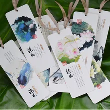 1 шт. [креативная Закладка ] Qingfeng Qinglian Закладка в форме цветка 10 листов/комплекты борьбы с коррупцией служащий подарки