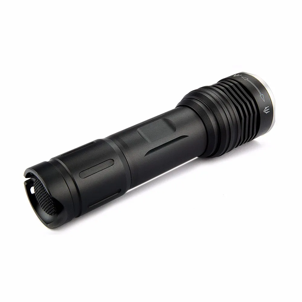UniqueFire UF-1506 CREE XPEXPG Tactical LED Flashlight Ultra Bright Flashlights 250 Lumens 5 Modes Zoom Lens Water Resistant 13