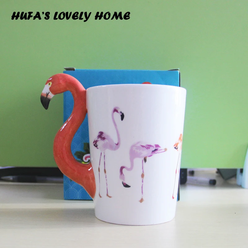 New-3D-Flamingo-Style-Ceramic-Coffee-Mug-Copo-Creative-Tea-Milk-Water-Porcelain-Cups-Mugs-Ceramic (1)