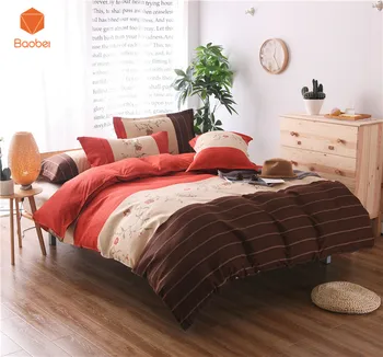 

2/3Pcs Stripe 1*Duvet Cover+ 2*PillowCases 48x74cm/19x29inch Printed Beding set Polyester Duvet Cover Set Queen King Size Sj85