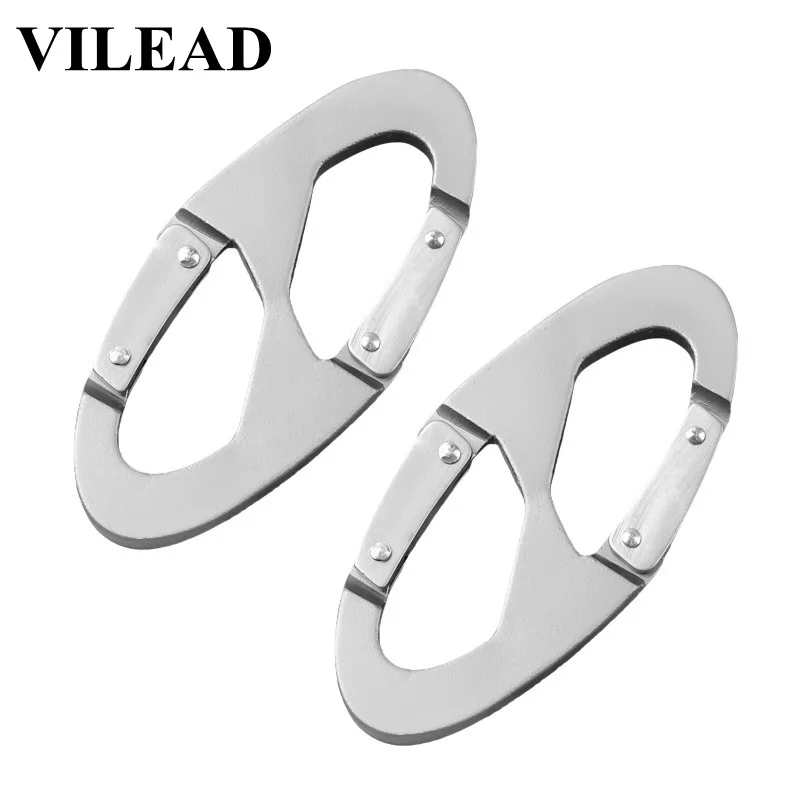 VILEAD 2 قطعة عالية الجودة سبائك الألومنيوم حلقة تسلق تسلق اكسسوارات أداة معدنية أكياس هوك التخييم الرحلات المشي في الهواء الطلق شجرة VILEAD 2 قطعة عالية الجودة سبائك الألومنيوم حلقة تسلق تسلق اكسسوارات أداة معدنية أكياس هوك التخييم الرحلات المشي في الهواء الطلق شجرة