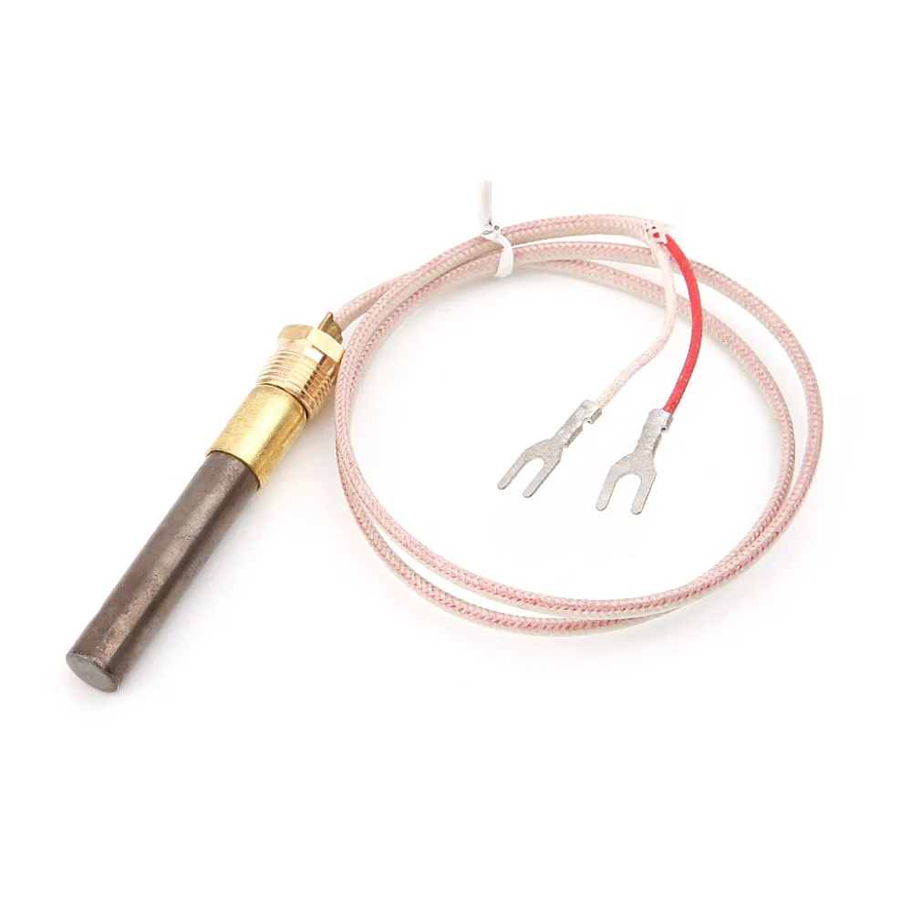 

1 Pc Gas Fireplace 24" Thermocouple 750 degree C Millivolt Replacement Thermopile Thermogenerator