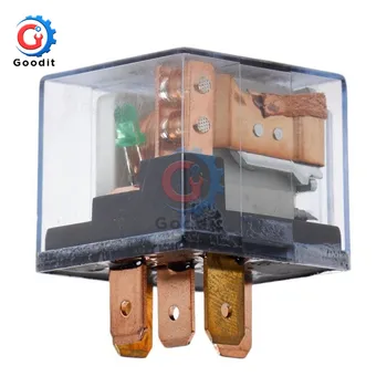

Vehicle Relay Shield 12V 100A 5 Pin Waterproof Relay Module SPDT Car Control Auto Power Supply Relay Module with Indicator