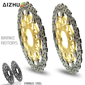 

Motorcycle Accessories Floating Front Brake Disc Disks Brake Rotor For KAWASAKI ZX6R NINJA 636 2013-2014 ZX 6R ZX-6R